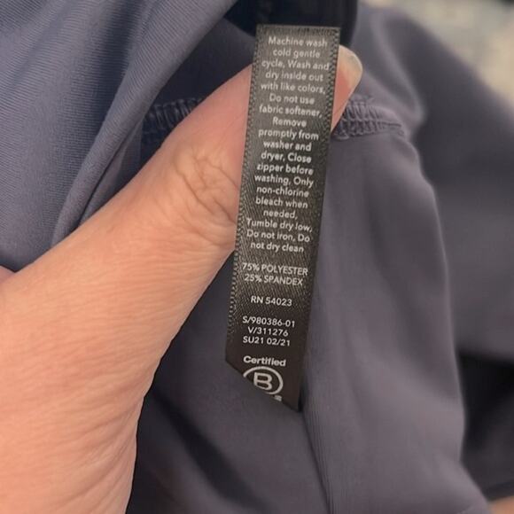 NWT Athleta X Allyson Felix Legend 7/8 tights leggings in Medieval Violet - Picture 11 of 14